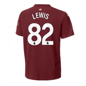 Manchester City Rico Lewis #82 Tredje skjorte 2024-25 Kortermet